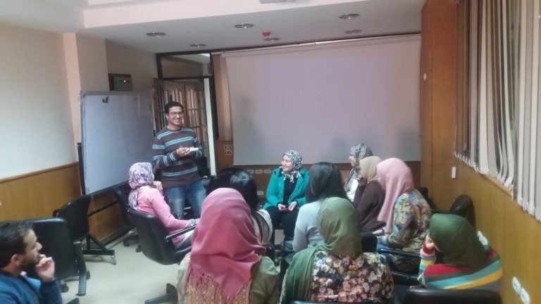 لقاء تعريفي عن منظمة AIESEC بمركز الخدمات التكنولوجية و المعرفية