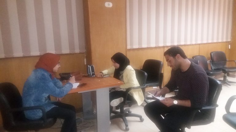 مركز الخدمات الالكترونية و المعرفية يدعم فريق منظمة AIESEC بالجامعة
