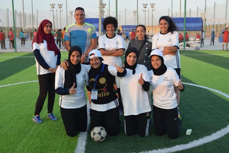 خماسي طالبات سوهاج يصعدن لثمن نهائي أسبوع شباب المدن بالسويس