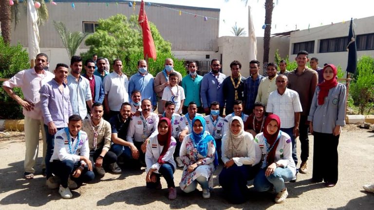 التكنولوجيا والتعليم تنظم حفل تنصيب الجوالة