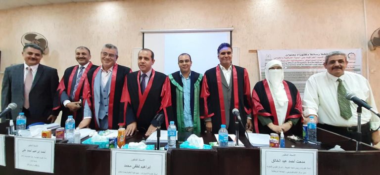 حصول الدكتور عمرو على محمد على درجه الدكتوراه
