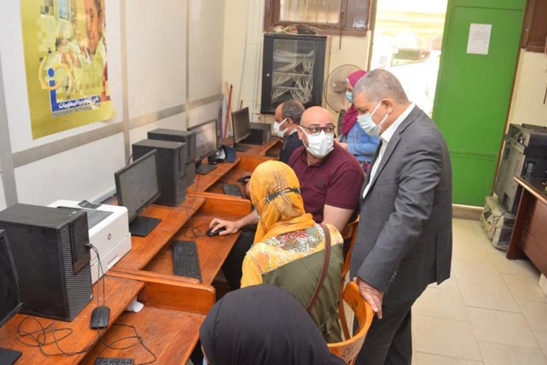 انطلاق المرحلة الأولى للتنسيق الإلكتروني لطلاب الثانوية العامة بجامعة سوهاج
