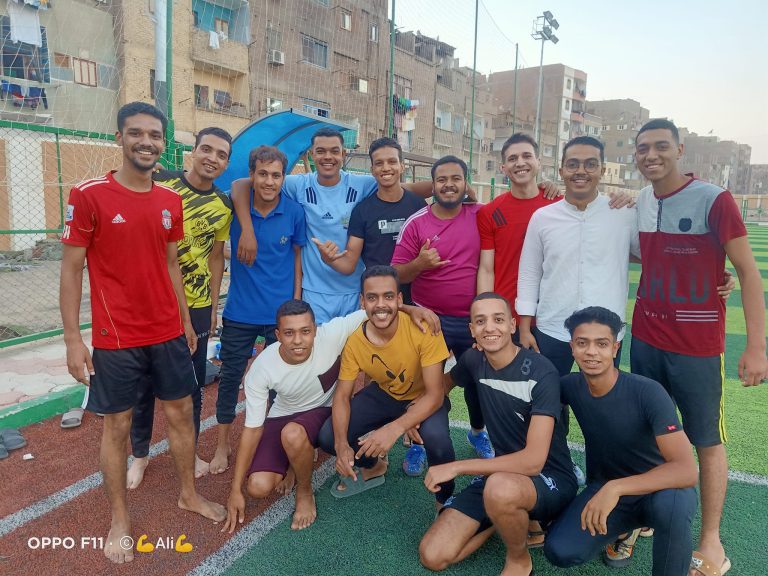 اقامه مباريات دوري المجموعات لبطولة الكلية في كرة القدم الخماسي