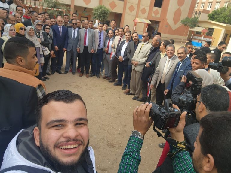 كلية التكنولوجيا والتعليم أول المشاركين فى انتخابات رئاسه الجمهوريه