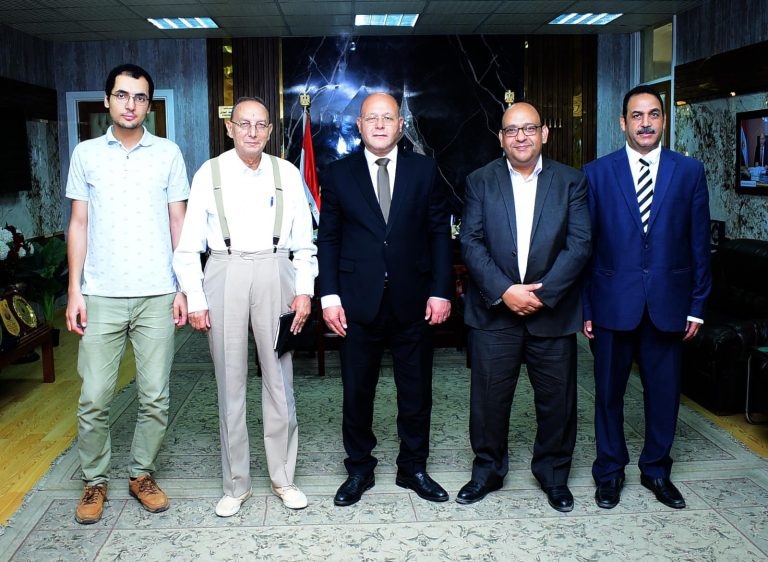 *رئيس جامعة سوهاج  يستقبل وفد هيئة امديست لمتابعة وتقييم مركز خدمة الطلاب ذوي الإعاقة*