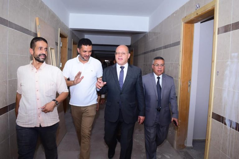 *بسعه ٨٠٠ طالب .. قرب الإنتهاء من مبني الإسكان الطلابي الجديد بجامعة سوهاج وافتتاحه بالعام الجامعي المقبل*