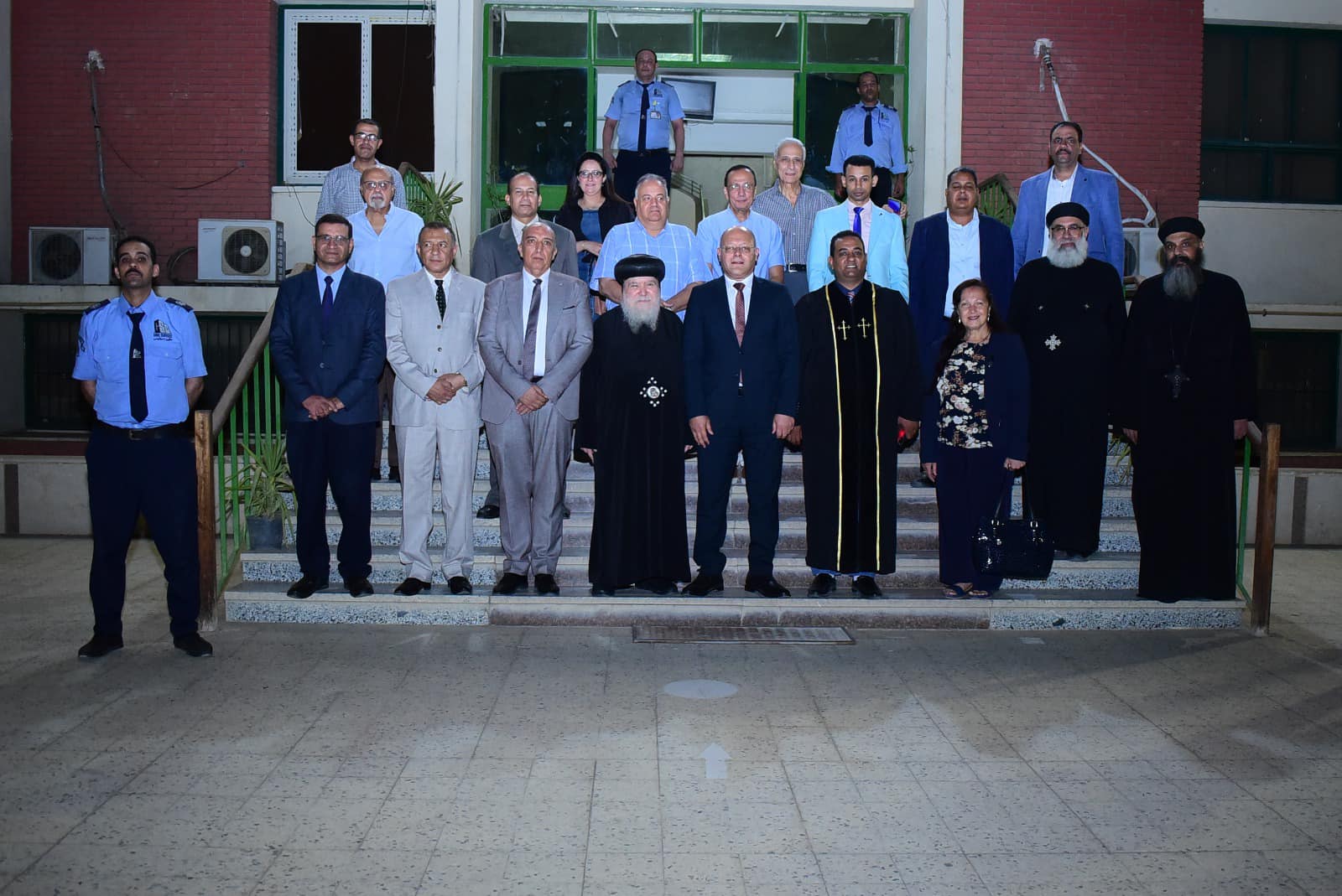 Sohag University receives a Delegation from the Church to Congratulate on the Occasion of Eid Al-Adha