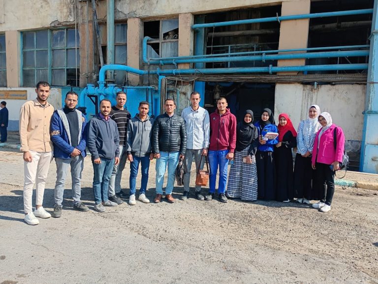 زيارة طلاب الفرقة الثانية والثالثة والرابعة – كلية التكنولوجيا والتعليم جامعة سوهاج قسم ميكانيكا إنتاج ،
