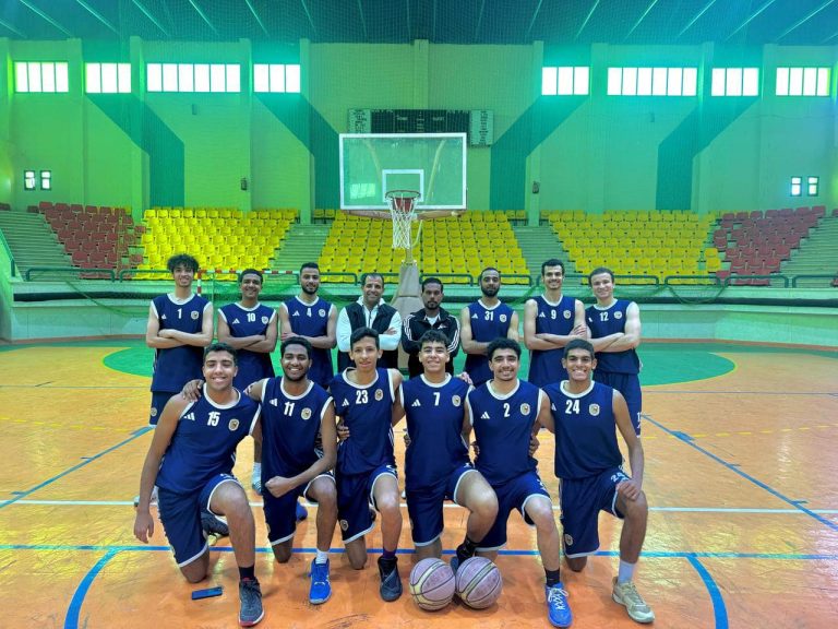 *منتخب جامعة سوهاج لكرة السلة يصعد للدور النهائي فى الدورة الرياضية لطلاب الجامعات المصرية “دورة الشهيد الرفاعي ال 52″*