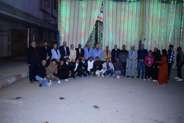 Al-Noamany Shares Ramadan Fast Breaking Meal with the Patients and their Families in the First Day of Ramadan in Ramadan tent at Sohag University Hospital
