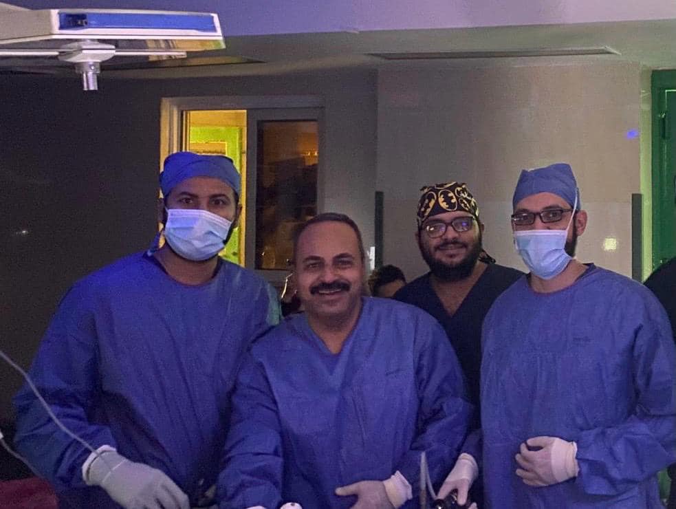 Urgent Surgical Intervention at Sohag University Hospital saves the Life of a Palestinian Patient with advanced Colon Tumor
