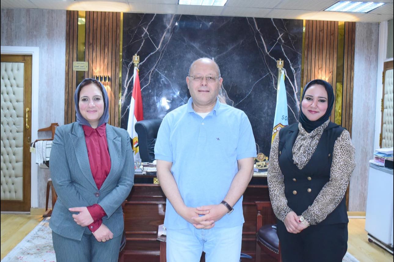 A training Workshop organized by Sohag University to learn Sign Language and Learning Difficulties, in cooperation with the National Council for Disabled