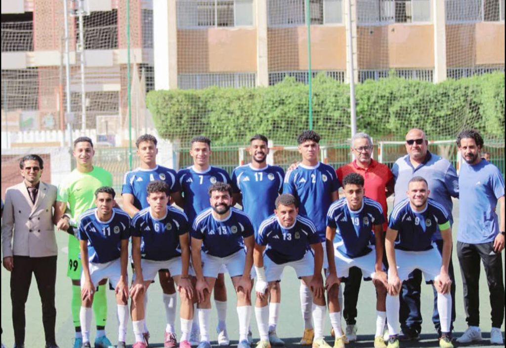 Sohag University’s National Football Team advances to the First Level after Defeating Sadat University With three goals to Nil