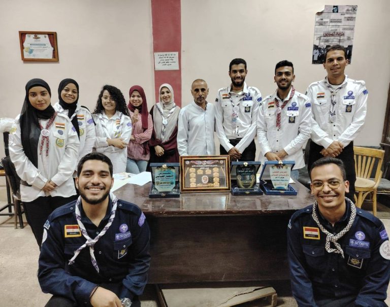 فاعليات استعراض ” ختام الأنشطة” لجوالة وجوالات عشيرة كلية التكنولوجيا والتعليم جامعة سوهاج